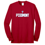 Piedmont Baseball Rec - Long Sleeve Core Blend Tee