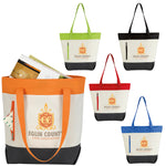 GoodValue Color Zip Tote