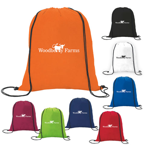 GoodValue Non-Woven Drawstring Backpack