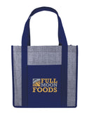 GoodValue Laminated Heathered Non-Woven Grocery Tote