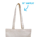 V Natural Organic Flat Tote