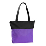 Poly Pro Two-Tone Zippered Tote