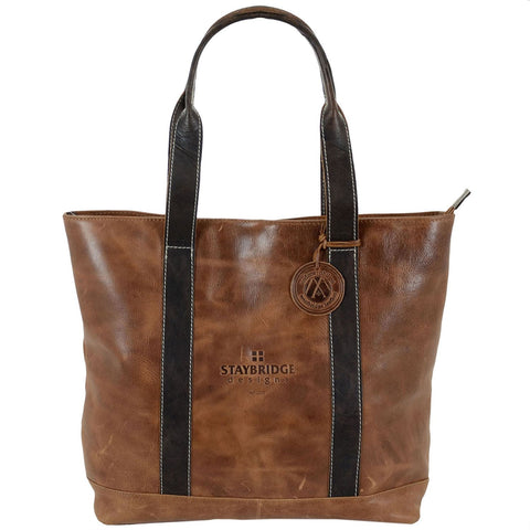 Andrew Philips® Westbridge Two-Tone Leather Tote