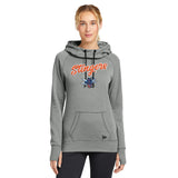 Mara Stingers - New Era® Women's Tri-Blend Fleece Pullover Hoodie (LNEA510)