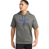 Mara Stingers - Sport-Wick ® Fleece Short Sleeve Hooded Pullover (ST251)