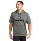 Crowns - Sport-Wick ® Fleece Short Sleeve Hooded Pullover (ST251)