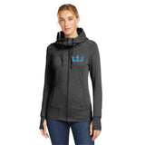 Crowns - New Era® Women's Tri-Blend Fleece Full-Zip Hoodie (LNEA511)