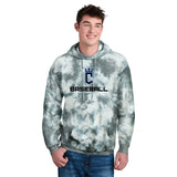 Crowns - Crystal Tie-Dye Pullover Hoodie (pc144)