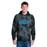 Crowns - Crystal Tie-Dye Pullover Hoodie (pc144)