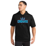 Crowns - Sport-Wick ® Fleece Short Sleeve Hooded Pullover (ST251)
