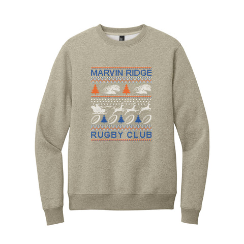 Marvin Ridge Rugby Club - Perfect Tri® Fleece Crewneck  - Christmas Sweatshirt