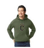 Crowns - Essential Fleece Pullover Hooded Sweatshirt (pc90h)