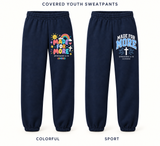 Thigh Print — full Made for More design, Colorful and Sport in Navy