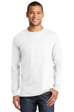 Hanes Beefy-T -  100% Cotton Long Sleeve T-Shirt.  5186 - Image 10