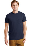 Gildan - Gildan - DryBlend 50 Cotton/50 Poly Pocket T-Shirt. 8300.  8300 - Image 4
