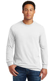 Gildan - Heavy Cotton 100% Cotton Long Sleeve T-Shirt.  5400 - White