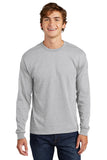 Hanes Essential - Hanes Essential-T 100% Cotton Long Sleeve T-Shirt 5286.  5286 - Ash