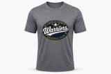 Lincoln County Warriors Performance T-Shirt Vintage Baseball Club screen print placement mockup