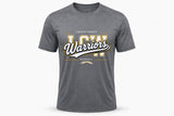 Lincoln County Warriors Performance T-Shirt Modern LCW screen print placement mockup