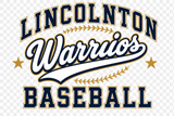 Lincolnton Warriors Classic Varsity design