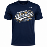 Lincolnton Warriors Nike DV7299 T-shirt mockup