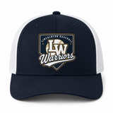 Lincolnton Warriors GB998 team hat mockup