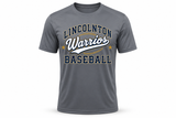 Lincolnton Warriors ST350 performance T-shirt mockup