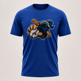 Mara Outlaws performance tee with selectable mascot logo