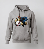 Mara Outlaws women's grey pullover hoodie