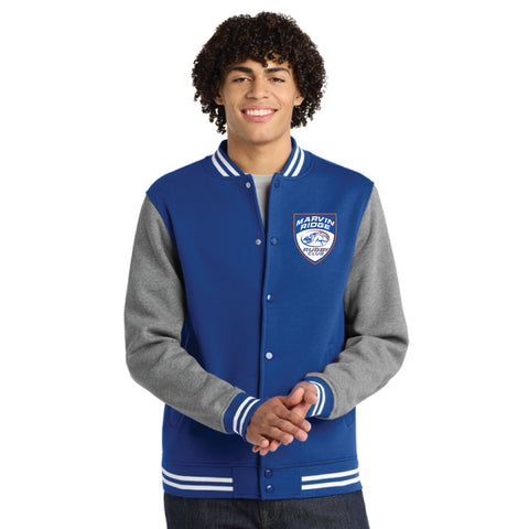 Marvin Ridge Rugby Club Spiritwear - Fleece Letterman Jacket (ST270)