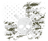 Regulators 2027 camo white distressed flag artwork