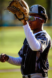 Regulators Baseball player wearing the team cap during a game