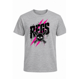 Regulators Baseball Pink Fall 2026 Cotton Tee in Athletic Heather Grey