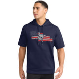 Regulators Baseball - Flag Logo Short Sleeve Hoodie