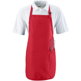 FULL LENGTH APRON WITH POCKETS