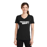 PRAA Fastpitch - Ladies Performance Blend V-Neck Tee