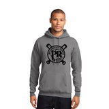 PRAA Baseball - Core Fleece Pullover Hooded Sweatshirt