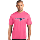 Hammerheads - Breast Cancer Awareness Pink - 100% Poly Performance Tee