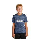 CR - Youth PosiCharge® Electric Heather Tee - YST390