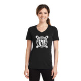 PRAA Baseball - Ladies Performance Blend V-Neck Tee