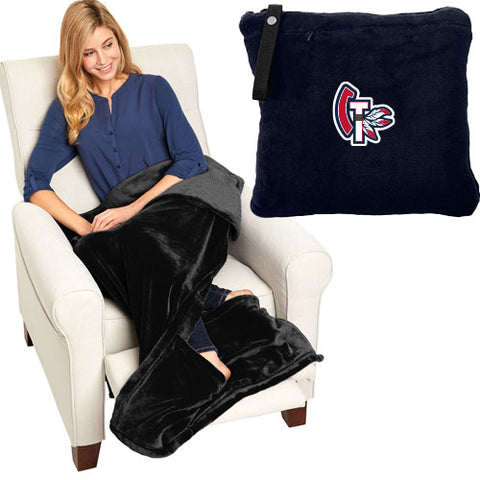 Carolina Tribe - Packable Travel Blanket