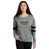 Warships - New Era ® Ladies Tri-Blend Fleece Varsity Crew