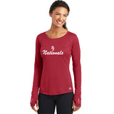 Nationals - OGIO® ENDURANCE Ladies Long Sleeve Pulse Crew