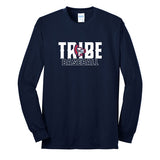 Carolina Tribe - Long Sleeve Core Cotton Tee