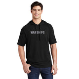 Warships - Sport-Tek ® PosiCharge ® Tri-Blend Wicking Fleece Short Sleeve Hooded Pullover