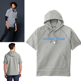 Sport-Tek ® PosiCharge ® Tri-Blend Wicking Fleece Short Sleeve Hooded Pullover