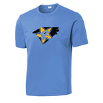 Fivestar - Performance T-shirt (100% Poly) - Carolina Blue