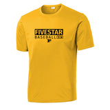 Fivestar - Performance T-shirt (100% Poly) - Gold